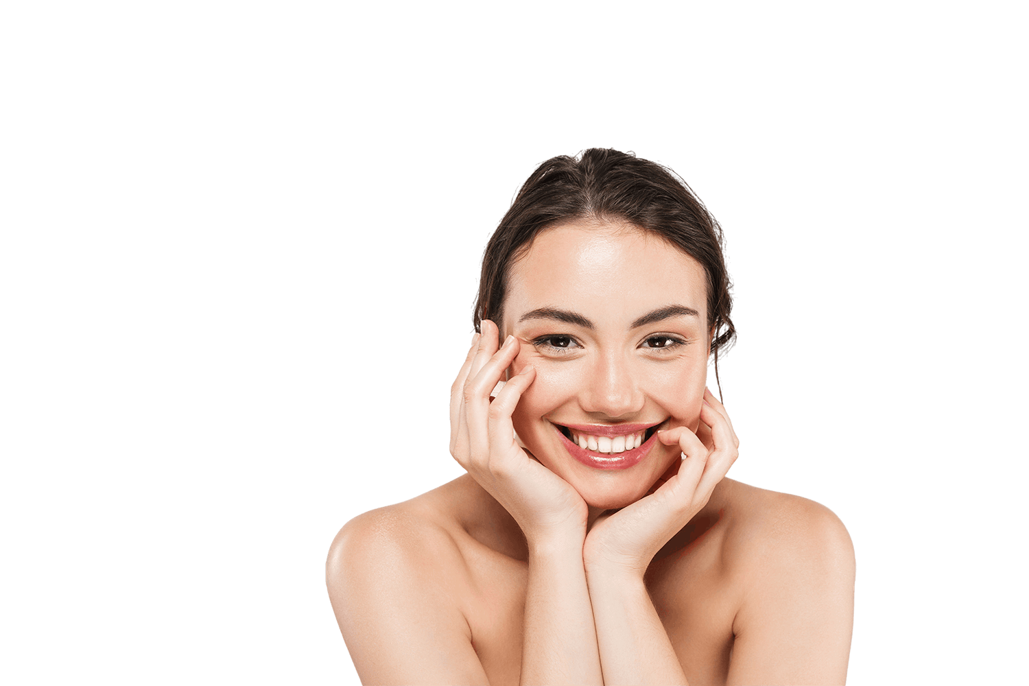 Woman model for Contour Mobile Aesthetics